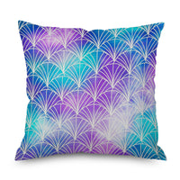 HKM-082835 Geometric Print Linen Cushion Cover - Modern and Simple Design, 45x45CM
