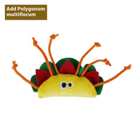 HKM-0828605 Catnip Plush Toy with Polygonum Multiflorum Design for Molar Chewing and Play