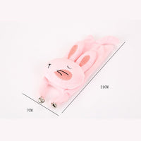 HKM-0829629 Cute Plush Cat, Rabbit, and Red Panda Toys with Bell Sound – Perfect for Playful Pets