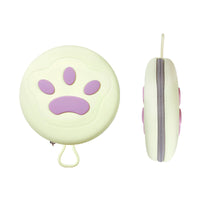 HKM-0830141 Integrated Folding Pet Double Bowl with Eco-Friendly Silicone in Brown, Beige, Pink, and Rice Colors
