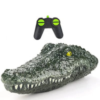 HKM-083091 Remote Control Crocodile Model Boat for Kids - 4-Channel Electric Water Toy