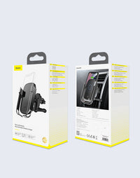 HKM-083155 Intelligent Infrared Gravity Bracket for Wireless Charging Mobile Phone Support in Vehicle Air Outlet