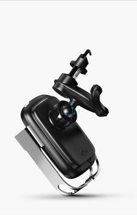 HKM-083155 Intelligent Infrared Gravity Bracket for Wireless Charging Mobile Phone Support in Vehicle Air Outlet