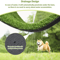 HKM-0831805 Pet Lawn Mat Professional Toilet – Black Base, Multiple Sizes Available (40x60cm, 50x70cm, 70x90cm, 80x100cm) for Dogs