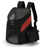 HKM-0832189 Foldable Mesh Pet Backpack with Durable Zipper and Adjustable Straps