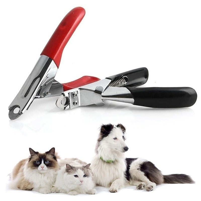 HKM-0833213 Pet Nail Clippers with Integrated Nail Sharpener for Dogs and Cats