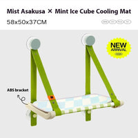 HKM-0834365 Cozy Cat Hammock with Window Sucker for Balcony and Glass Swing