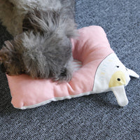 HKM-0835773 Cozy Cat and Dog Sleeping Mat - Oval Pig Pillow & Square Dog Pillow Options