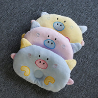 HKM-0835773 Cozy Cat and Dog Sleeping Mat - Oval Pig Pillow & Square Dog Pillow Options