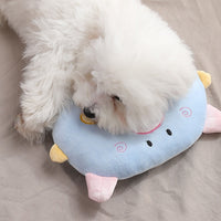 HKM-0835773 Cozy Cat and Dog Sleeping Mat - Oval Pig Pillow & Square Dog Pillow Options