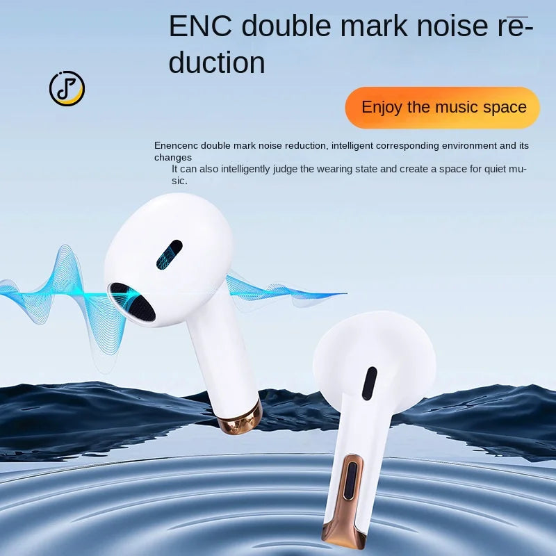 HKM-083603 Wireless In-Ear Headset with ENC, LED Battery Indicator, and Smart Display