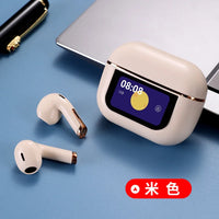 HKM-083603 Wireless In-Ear Headset with ENC, LED Battery Indicator, and Smart Display