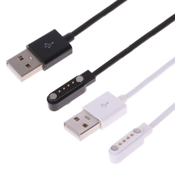 HKM-083667 Universal 4-Contact Magnetic USB Charging Cable for Smart Watches and Bracelets