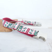 HKM-0837693 Christmas Deer Soft Collar and Leash Set for Dogs - Light Gold, Multiple Sizes Available