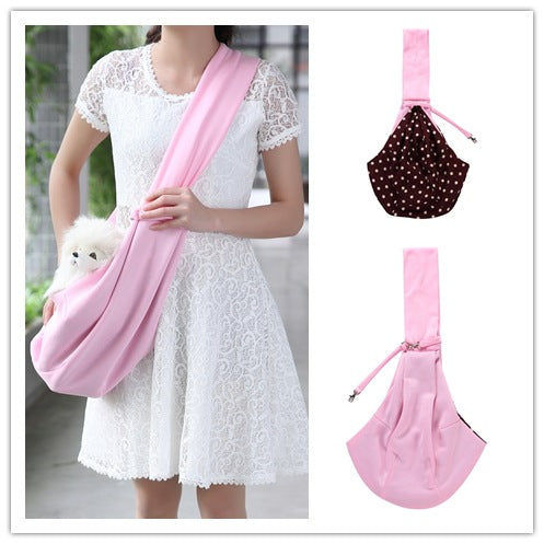 HKM-0837949 Breathable Polyester One-Shoulder Pet Carrier Bag for Dogs