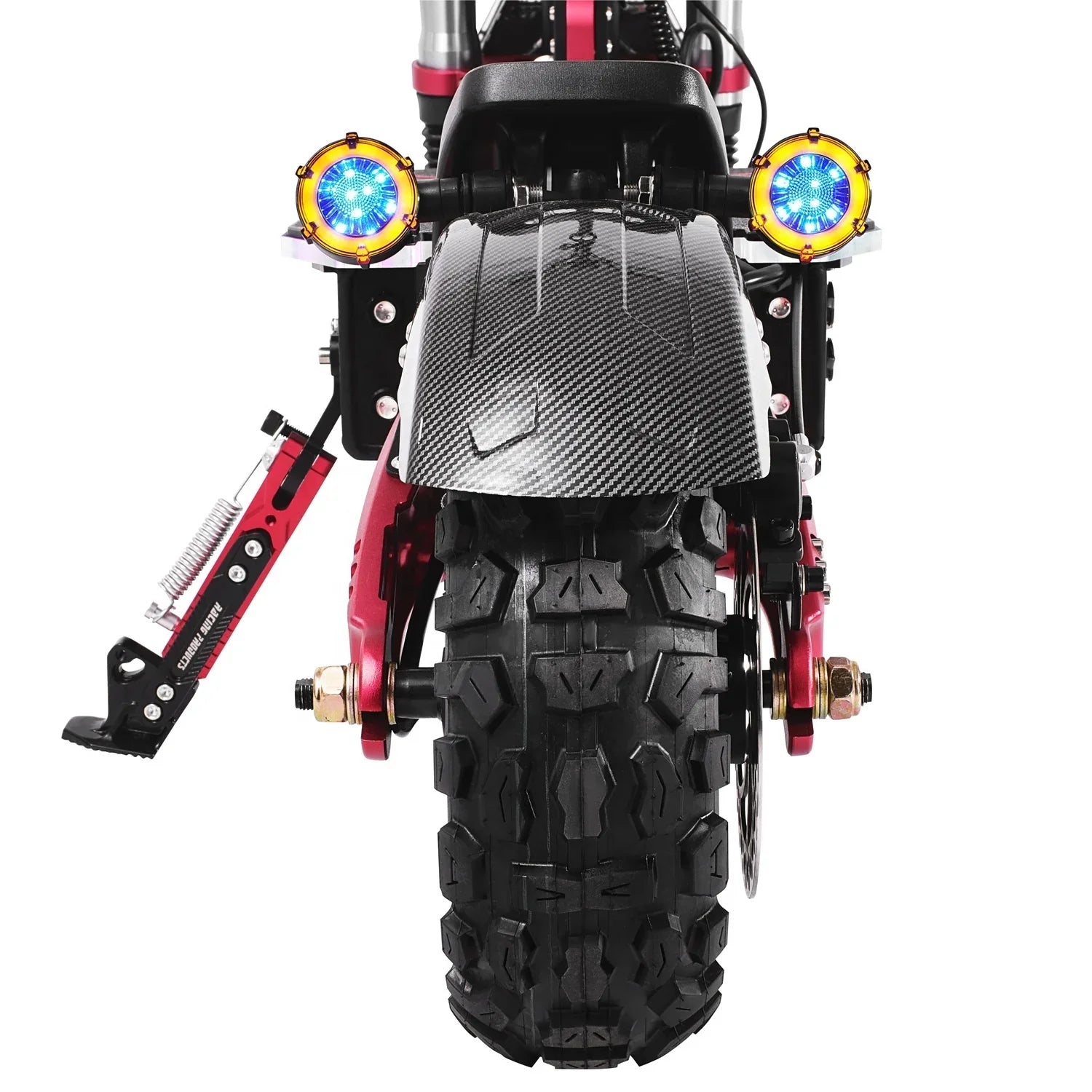 HKM-083795 High Power 6000W Dual Motor Electric Scooter with Bluetooth and Full Suspension, 100-120KM Range, Foldable Design