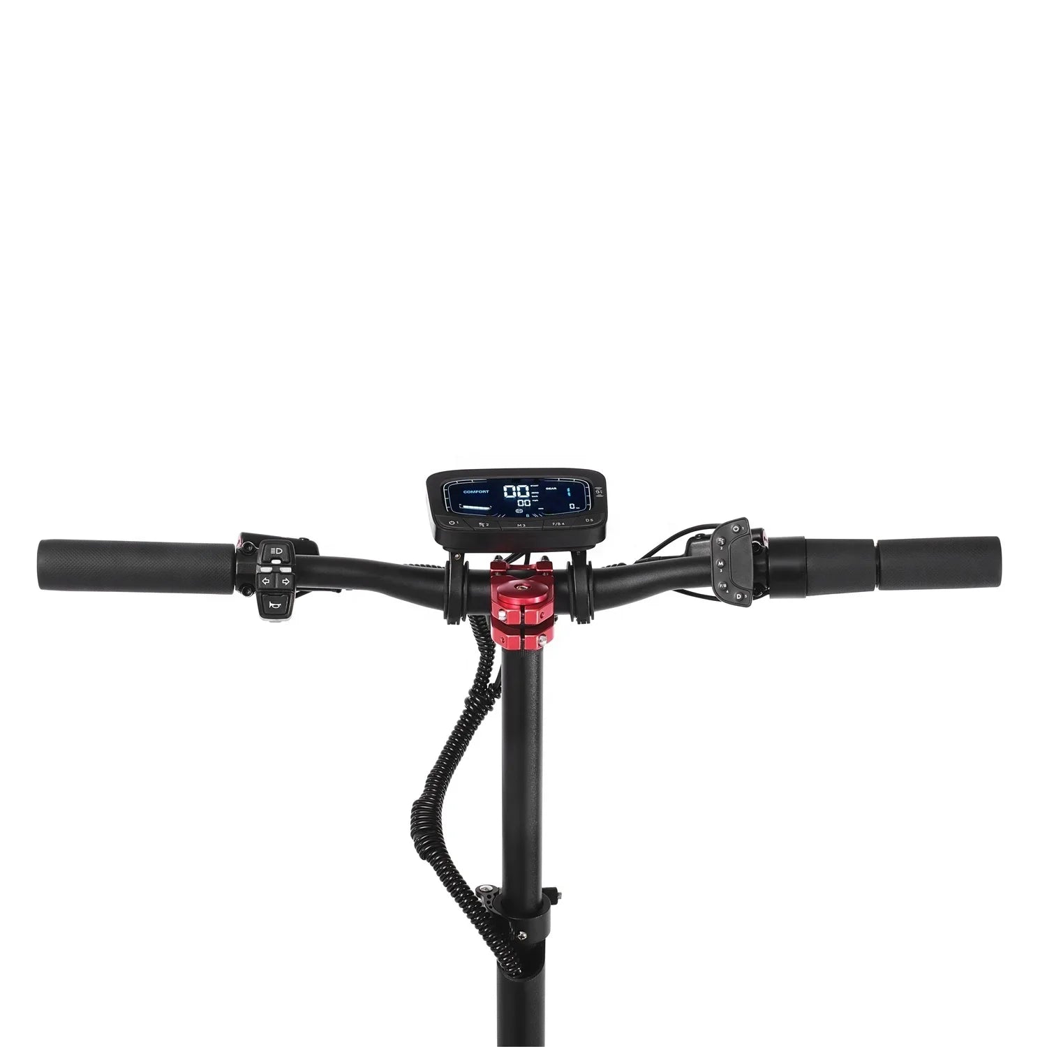 HKM-083795 High Power 6000W Dual Motor Electric Scooter with Bluetooth and Full Suspension, 100-120KM Range, Foldable Design