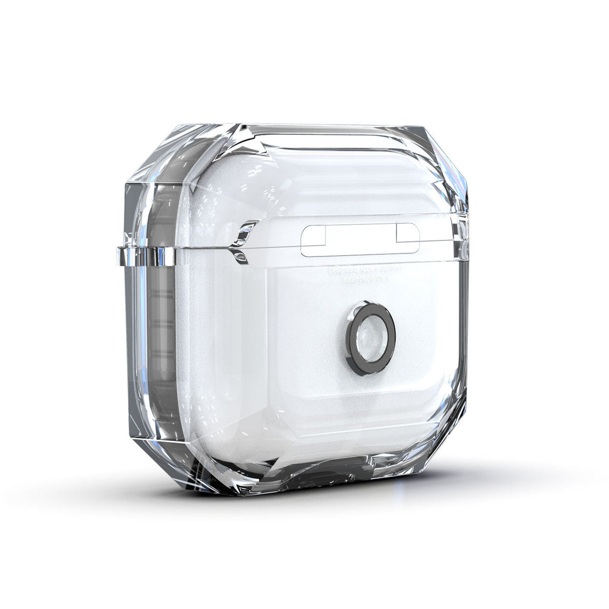 HKM-083987 Transparent Drop-Resistant Headphone Protection Cover for AirPods - Multiple Colors Available