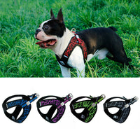HKM-0840765 Comfortable Breathable Dog Chest Strap with Reflective Features - V8 Model, Available in Sizes XS-L