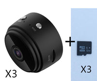 HKM-084115 Wireless A9 WiFi Network Security Camera with Night Vision and Motion Detection