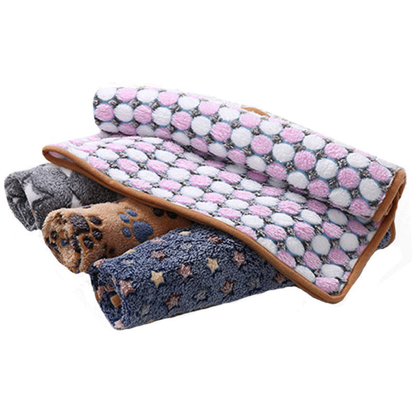 HKM-0841533 Cozy Flannel Printed Blankets in Multiple Colors and Sizes