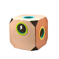 HKM-0841661 DIY Multi-Purpose Cat Hiding Box with Cardboard for Hair Removal and Play