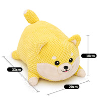 HKM-0842941 Plush Dog Calming Toy - Squeaky Teeth Cleaning Chew Pillow for Puppies