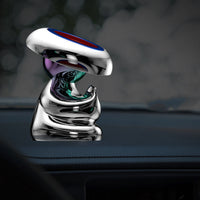 HKM-084307 Rotating Magnetic Holder for Meditation, Compatible with All Phones - Space Silver, Tyrant Gold, Wisdom Black