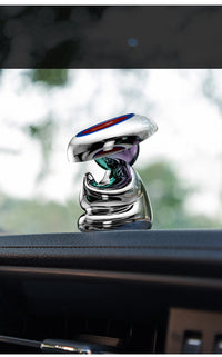HKM-084307 Rotating Magnetic Holder for Meditation, Compatible with All Phones - Space Silver, Tyrant Gold, Wisdom Black