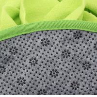 HKM-0843325 Full Garden Spring Sniffing Pad for Pets - Round Polar Fleece Chew Toy, 43cm Diameter, Colorful Floral Design