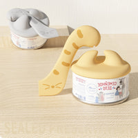 HKM-0845245 Multifunctional Cat Jar Spoon with Lid - ABS Silicone Can Opener for Pet Feeding