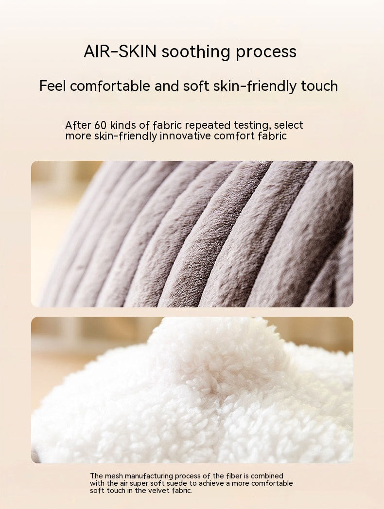 HKM-0845501 Cozy Cat Nest Bed for Autumn & Winter - Warm, Soft, Available in Gray and Green