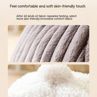 HKM-0845501 Cozy Cat Nest Bed for Autumn & Winter - Warm, Soft, Available in Gray and Green