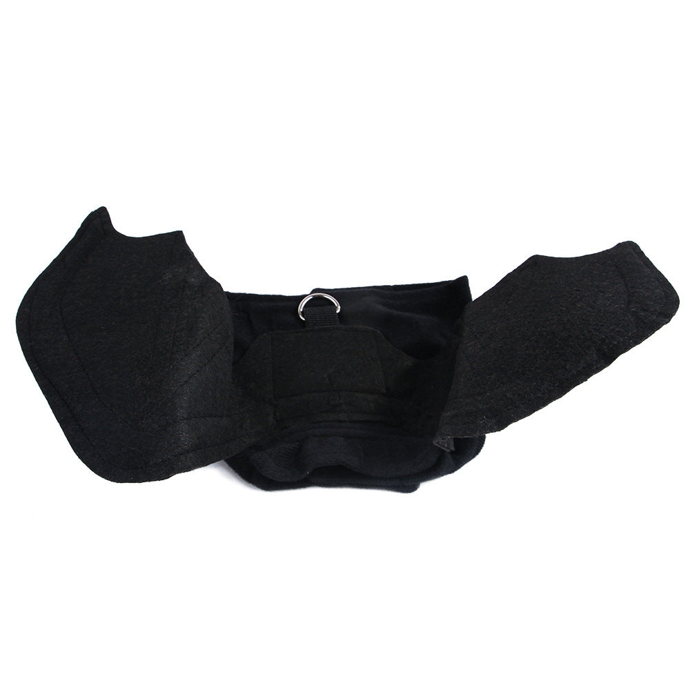 HKM-0845629 Halloween Bat Wings Costume for Dogs and Cats, Comfortable Wear-Resistant Design, Adjustable 3D Wings, Available in Sizes S, M, L