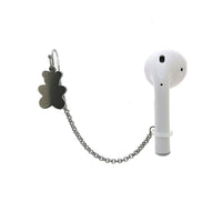 HKM-084627 Universal Non-Pierced Ear Clip for AirPods – Stainless Steel Anti-Lost Sports Earrings