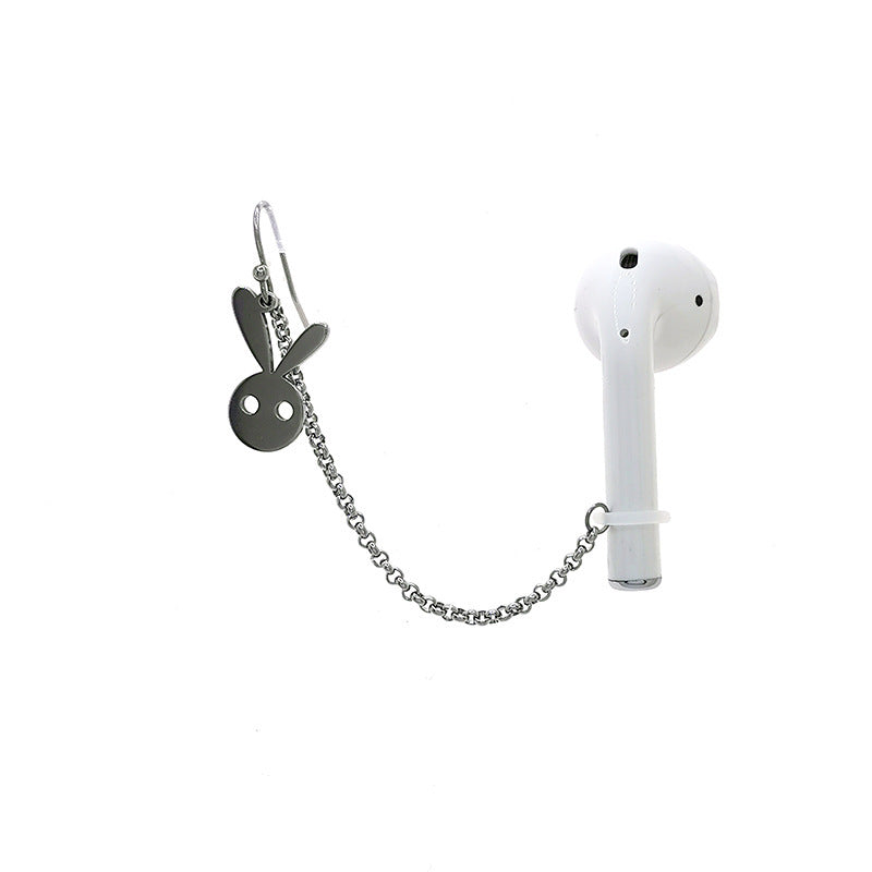 HKM-084627 Universal Non-Pierced Ear Clip for AirPods – Stainless Steel Anti-Lost Sports Earrings