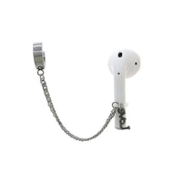 HKM-084627 Universal Non-Pierced Ear Clip for AirPods – Stainless Steel Anti-Lost Sports Earrings