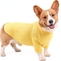 HKM-0847037 High Necked Super Elastic Slim Fit T-Shirt for Pets - Autumn Winter Collection