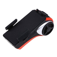 HKM-084755 5-in-1 LED Bicycle Light with Bluetooth Speaker, MP3 Player, Power Bank, and Phone Holder
