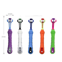 HKM-0848061 Pet Dental Supplies Double-Headed Toothbrush for Effective Teeth Cleaning