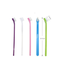 HKM-0848061 Pet Dental Supplies Double-Headed Toothbrush for Effective Teeth Cleaning