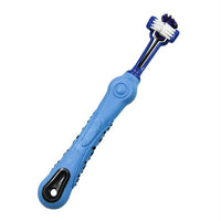 HKM-0848061 Pet Dental Supplies Double-Headed Toothbrush for Effective Teeth Cleaning
