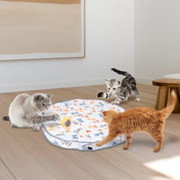 HKM-0848701 Interactive Motion-Activated Cat Toy Ball with Rechargeable Battery for Indoor Play