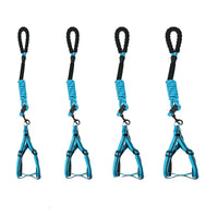 HKM-0851005 Reflective Nylon Extended Dog Leash - Multiple Sizes Available (1.5m to 5m)
