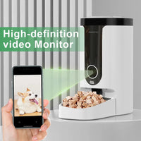 HKM-085203 Automatic 4L WiFi Pet Feeder with Remote Control and Camera for Cats and Dogs