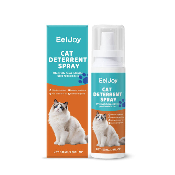 HKM-0854845 Pet Safe Cat Deterrent Spray with Apple Extract and Natural Ingredients