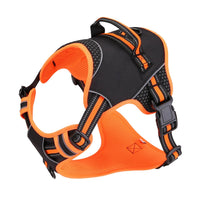 HKM-0856253 Adjustable Dog Harness with Traction Strap for Outdoor Training and Safety