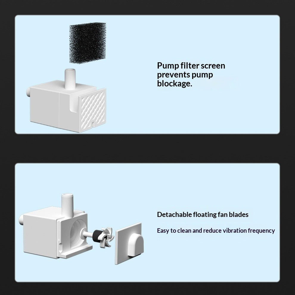 HKM-0857789 Wireless Stainless Steel Smart Pet Water Fountain for Dogs and Cats, 4000 mAh Battery