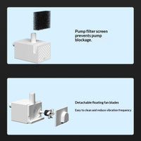 HKM-0857789 Wireless Stainless Steel Smart Pet Water Fountain for Dogs and Cats, 4000 mAh Battery