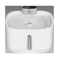 HKM-0857789 Wireless Stainless Steel Smart Pet Water Fountain for Dogs and Cats, 4000 mAh Battery